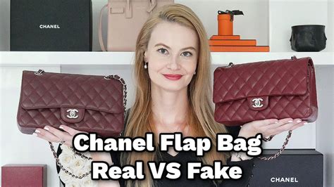 chanel maxi flap fake vs real|best chanel flap.